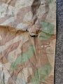 Zeltbahn 31 der Wehrmacht, stark getragenes Stück