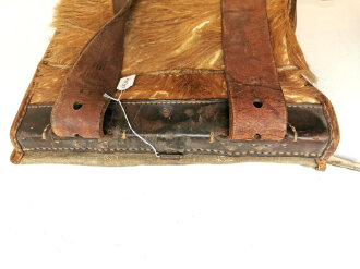 1.Weltkrieg Tornister, stark getragenes Stück