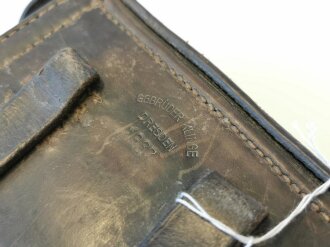 Koffertasche P08 datiert 1937, ungereinigtes Stück