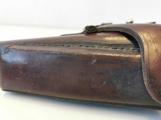 Koffertasche P08 für Polizei, ohne jegliche Stempelung aber wohl aus der Zeit des III.Reiches