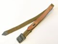 Tornisterriemen Wehrmacht in Tropenausführung, ungebrauchtes Stück, Hersteller "Wirtschaftsamt Litzmannstadt"