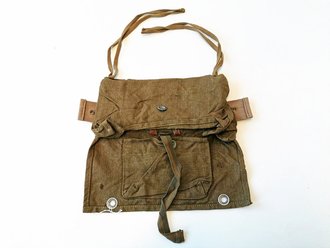 Tasche für den A Rahmen der Wehrmacht in Tropenausführung, guter Zustand