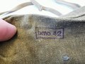 Tasche für den A Rahmen der Wehrmacht in Tropenausführung, guter Zustand