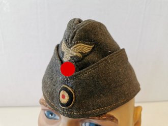 Luftwaffe, Schiffchen für Mannschaften, original vernähtes Stück