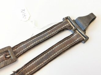 Luftwaffe , Gehänge für den Dolch für Offiziere , stark getragenes Stück