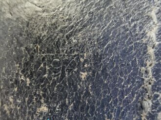 Koppelschuh zum Seitengewehr M84/98 Wehrmacht für K98, getragenes Stück, datiert 1942