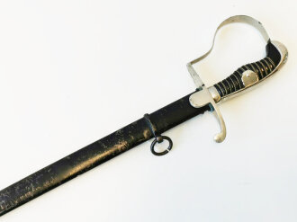 Einheitssäbel Wehrmacht , Hersteller Hörster Solingen, Scheide original lackiert
