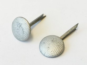 Paar Knöpfe für eine Mütze, Durchmesser je 12mm