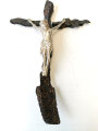 Kreuz aus Bombensplittern, Höhe 25cm