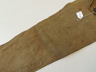 1.Weltkrieg, Tasche für die lange Drahtschere in gutem Zustand. Gesamtlänge 60cm