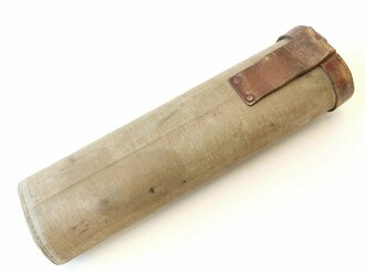 1.Weltkrieg, Behälter für ein Zielfernrohr "Luxor 3x" von Oigee Berlin. MIT Schlüssel und Pinsel im Deckelfach