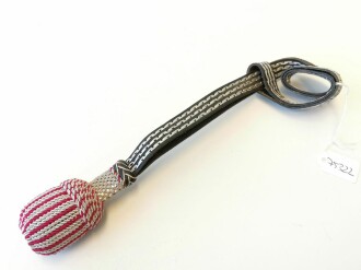 Portepee für das Extra Seitengewehr der Feuerwehr III.Reich in sehr gutem Zustand