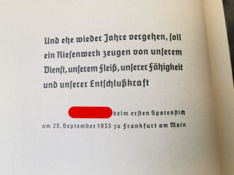 "Deutschlands Autobahnen, Adolf Hitlers Straßen" Gauverlag Bayrische Ostmark 1937 mit 278 Seiten plus Anlagen