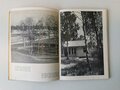 "Dorf des Friedens" Führer durch das olympische Dorf mit Übersichtskarten und Plänen, Leipzig 1936 , komplett mit Schutzumschlag