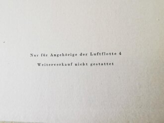 "Wir kämpften auf der Krim" 1941/42 Kertsch - Sewastopol. DIN A4, Bildband für Angehörige der Luftflotte 4, komplett, sehr guter Zustand