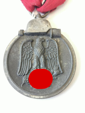 Medaille Winterschlacht im Osten, Hersteller 88 Werner Redo im Bandring