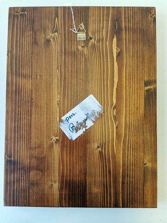 Bundeswehr , dekorative Wandtafel aus Holz " Zum Andenken an den 67 OAJ-ROA" Maße 30 x 40cm