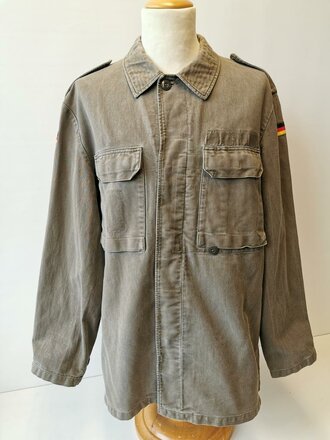 Bundeswehr , Feldbluse alter Art oliv, Größe 13, gebraucht, Schulterbreite 48 cm, Armlänge 61 cm