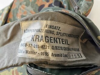 Bundeswehr , Splitterschutzweste MK datiert 1995, gebraucht. Nur die Hülle, keine Einlagen. VERSAND NUR INNERHALB DEUTSCHLAND