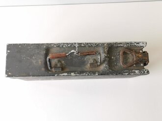 Gurtkasten Wehrmacht Aluminium, Originallack