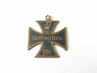 1.Weltkrieg, emailliertes Eisernes Kreuz, Breite 25mm