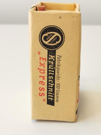 "Express" Pfeifentabak, ungeöffnetes Paket, Steuerbanderole mit Hakenkreuz