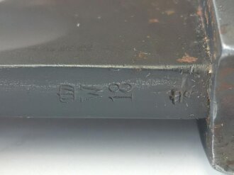 Reichswehr, Seitengewehr M98/05  datiert 1920. Es handelt sich ursprünglich um ein preußisches Stück von 1918, das in die Reichswehr übernommen wurde.