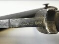 Bayern, Seitengewehr M98/05 mit ausgeschliffener Säge datiert 1916, Hersteller Fichtel & Sachs Schweinfurt