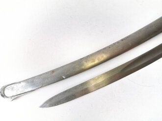 Preußen, Artillerie Säbel Modell 1848, Nummerngleiches Kammerstück von 1848 in gutem Gesamtzustand