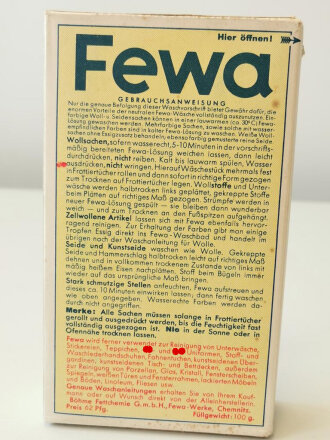 Pack "FEWA" Waschpulver, unter anderen...