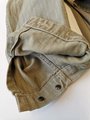 USMC Pattern 41 HBT field jacket. Used, larger damage on shoulder