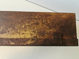 Transportkasten zum Entfernungsmesser 36 der Wehrmacht, original lackiertes Stück