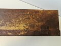 Transportkasten zum Entfernungsmesser 36 der Wehrmacht, original lackiertes Stück