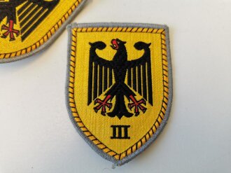 Bundeswehr Verbandsabzeichen III.Korps Standort Koblenz. Neuwertig, 1 Stück