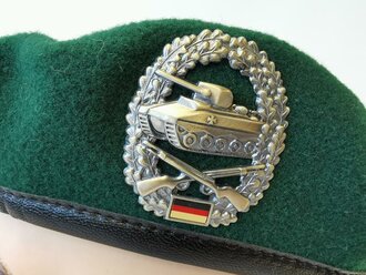 Bundeswehr Barett Panzergrenadiertruppe, ungetragen