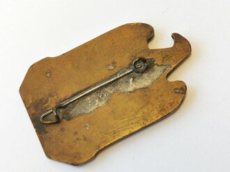 Massives Metallabzeichen "NSDAP Reichsparteitag...