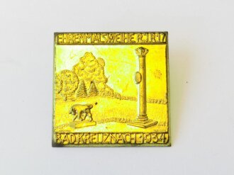 Blechabzeichen " Ehrenmalsweihe R.I.R.17 Bad...