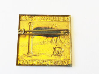 Blechabzeichen " Ehrenmalsweihe R.I.R.17 Bad...