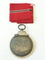 Medaille Winterschlacht im Osten, Hersteller "19" im Bandring für E.Ferdinand Wiedmann, Frankfurt a. Main