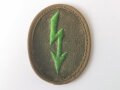 Heer, Ärmelabzeichen für Funker der Panzergrenadiere, Ausführung für die Tropenuniform