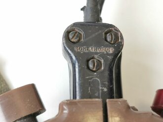 U.S. Korean and Vietnam war used headset, switchboard and plug, function not checked, used set