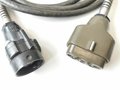 Bundeswehr Kabel für Headset Telemit Typ H 267, gebraucht, Funktion nicht geprüft