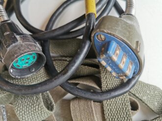 U.S. Lot of  Korean and Vietnam war used headset, switchboard and plugs, function not checked, used pieces, defects