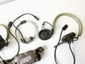 U.S. Lot of  Korean and Vietnam war used headset, switchboard and plugs, function not checked, used pieces, defects