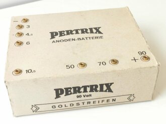 Pertrix Anoden- Batterie , Attrappe aus Resopal/ Pappe,...