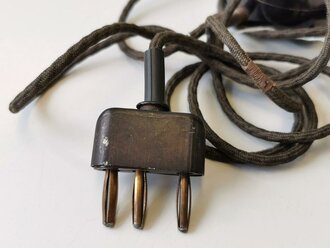 Handmikrofon Wehrmacht mit dreipoligem Stecker  für...