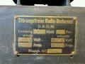 "Störungsfreier Radio Umformer" sicherlich Zivil, Funktion nicht geprüft, wiegt 11kg