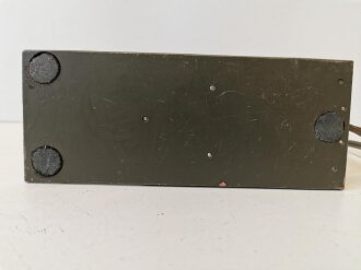 Bundeswehr Morsetaste Bauart Junker, Originallack, Funktion nicht geprüft