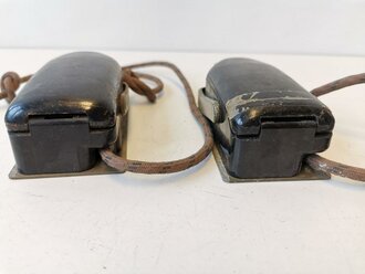 Tschechoslowakei, 2 x Morsetaste, beide defekt,  Funktion nicht geprüft