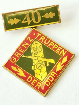 DDR Abzeichen 40 Jahre Grenztruppen der DDR
